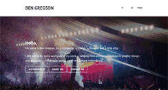 Desktop Screenshot of bengregson.com